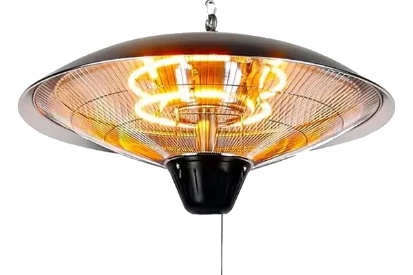 Infrarood-hangverwarming van 1500 W voor onder de stertent